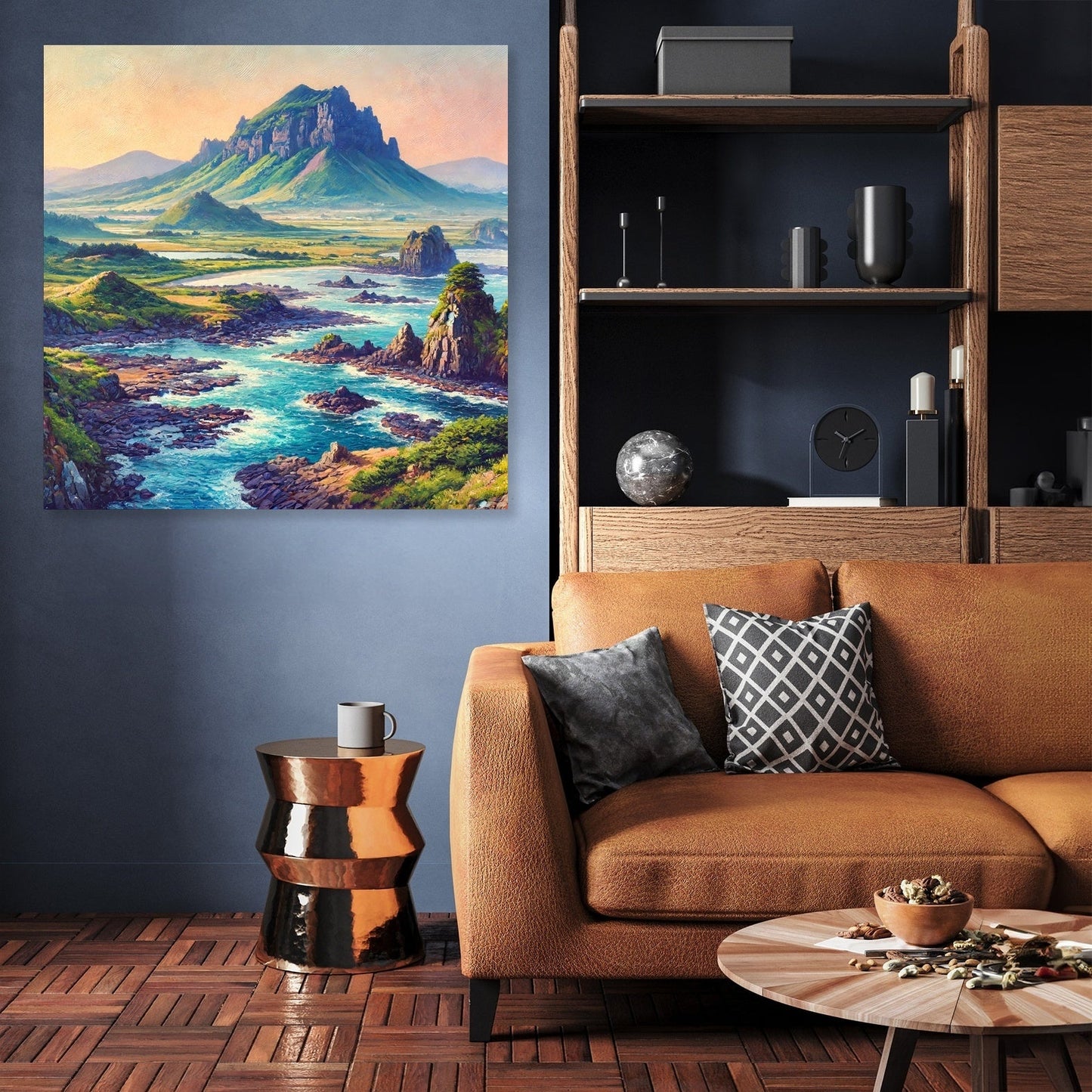 Jeju Island Beauty Canvas