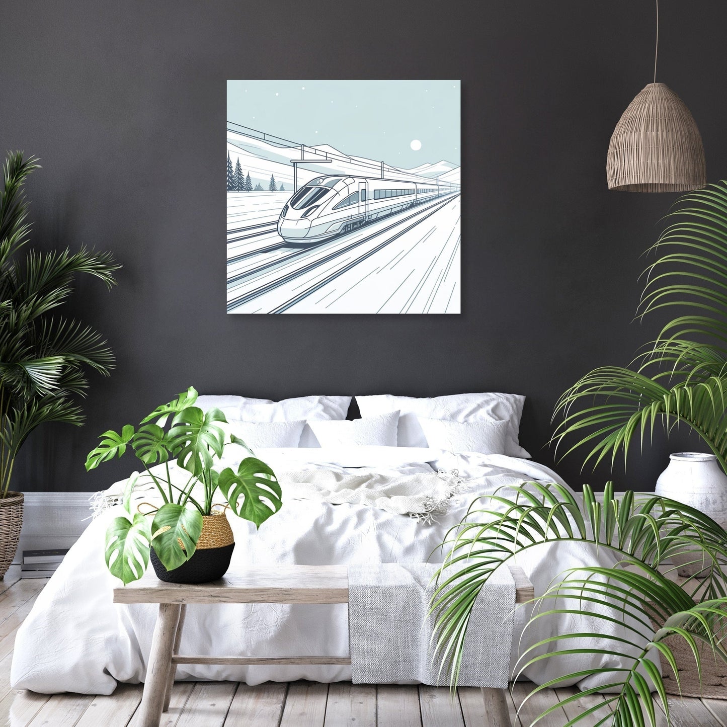 Winter Journey Canvas
