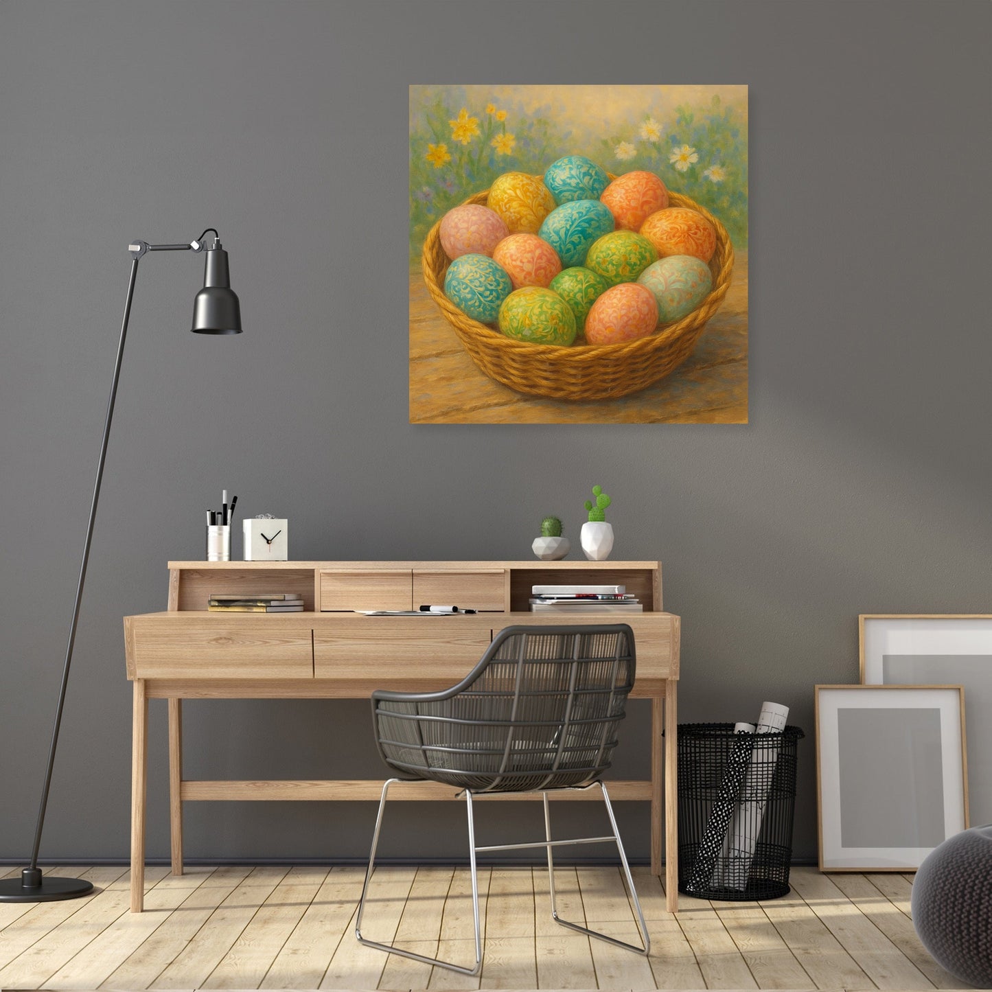 Easter Egg Bounty Canvas
