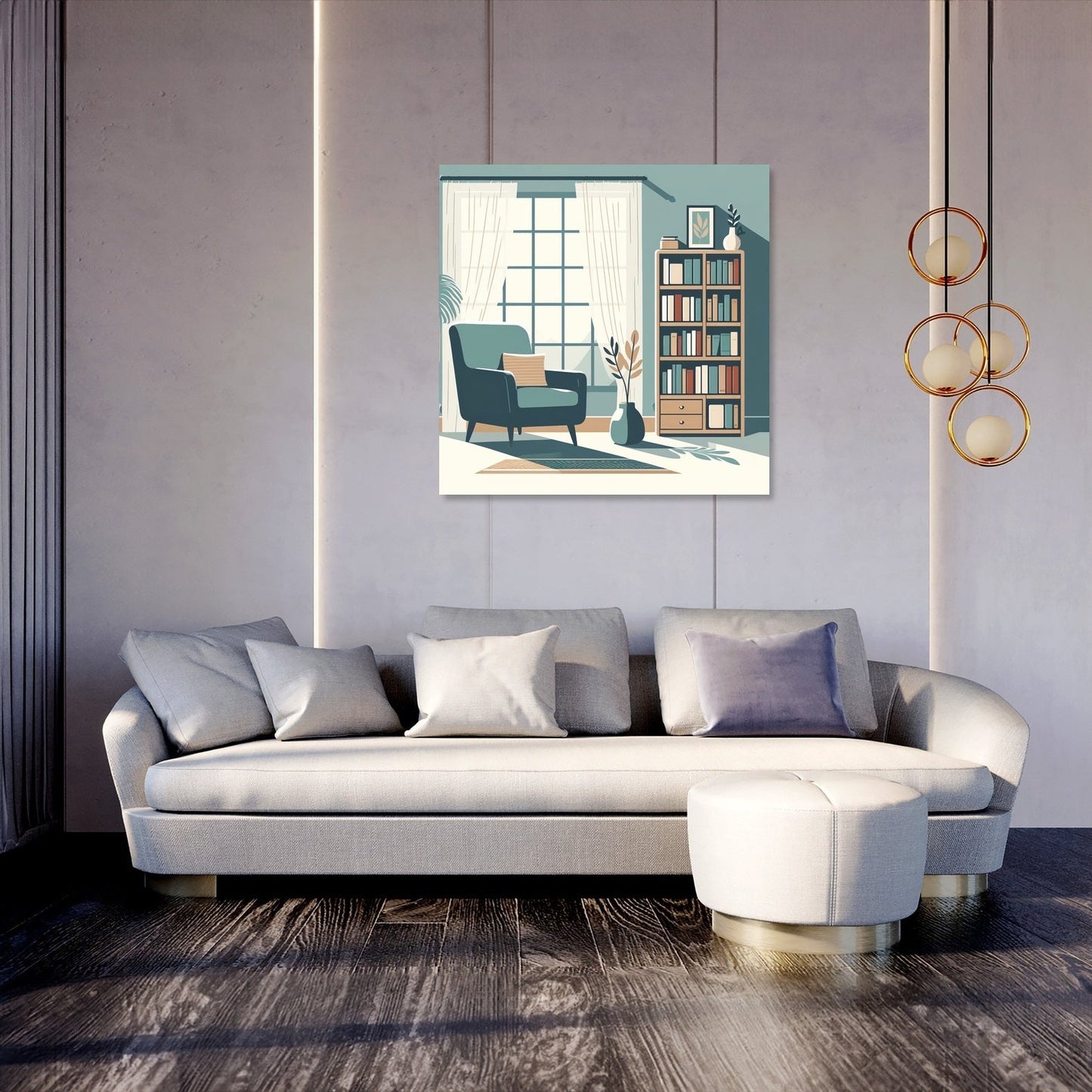 Serene Nook Canvas
