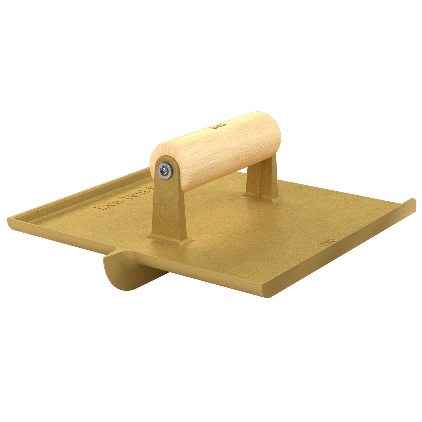 Bon Tool Wide Bronze Hand Concrete Groover - Wood Handle
