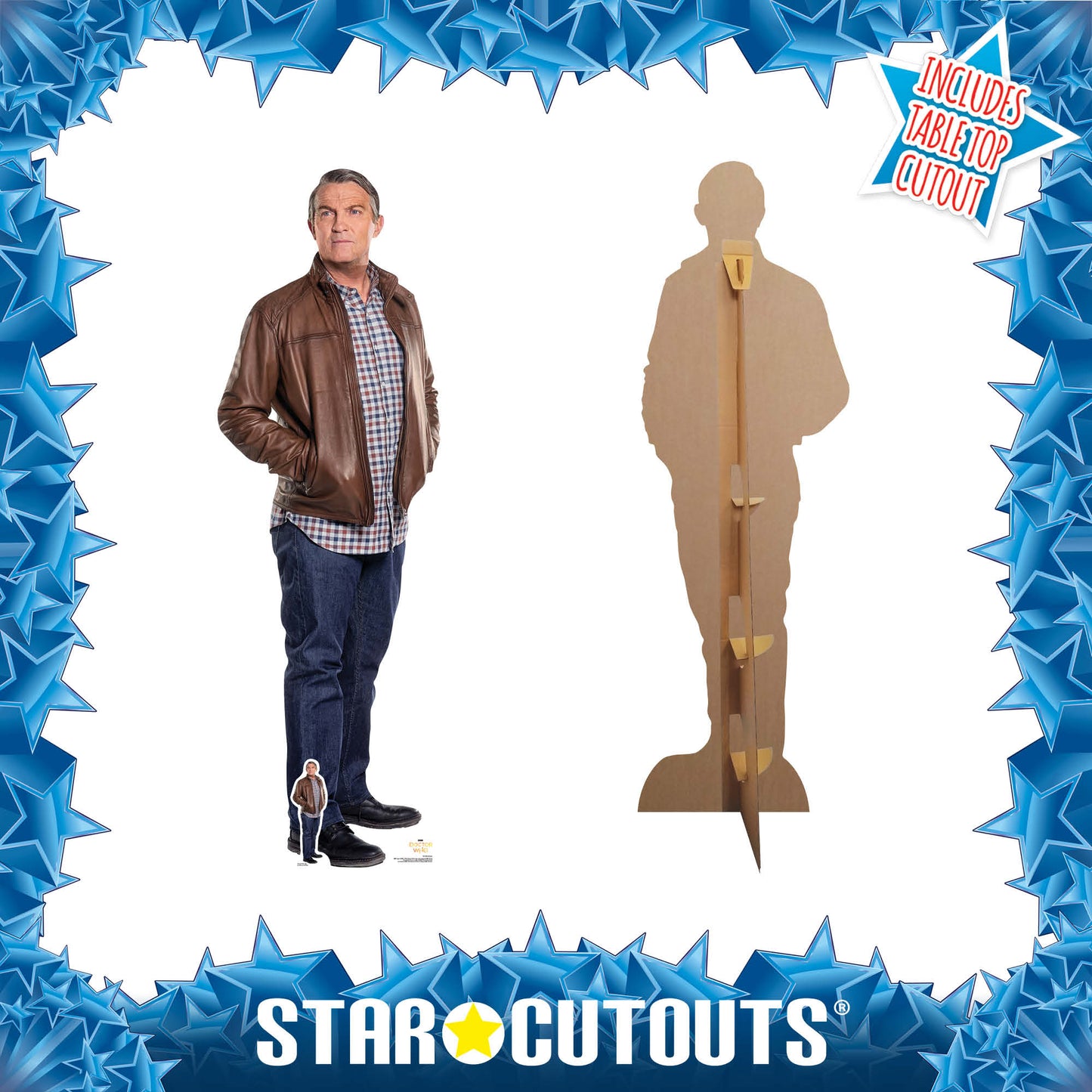 SC1200 Bradley Walsh Graham Lifesize   Doctor Who Cardboard Cut Out Height 176cm