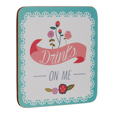 Set Of Four Amelie Cork Coasters