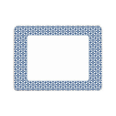 Set of Four Blue Placemats | Casablanca