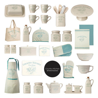 Country Kitchen Set Of Four Cork Coasters