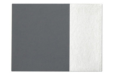 Set of 4 Dipped Grey and Silver Placemats | Geome