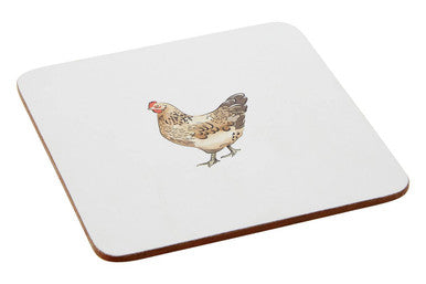 Set Of Four Mrs Henderson Cork Coasters