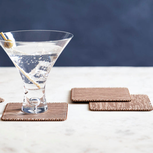 Knightsbridge Set Of 4 Square Coasters