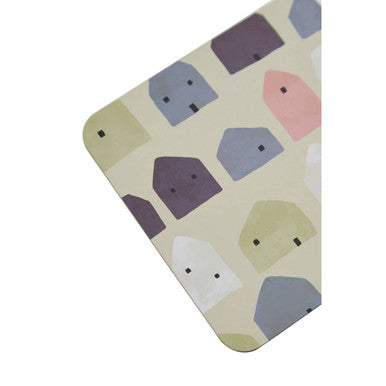 Calcot 4Pc Square Wild Cottage Coasters