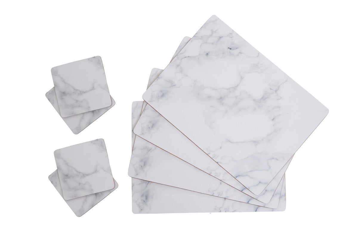 Zambie 8Pc Cork Placemats And Coasters