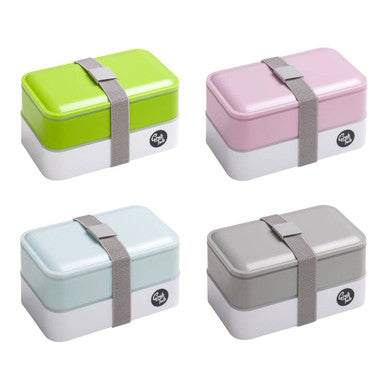 Grey Stackable Lunch Box | Grub Tub