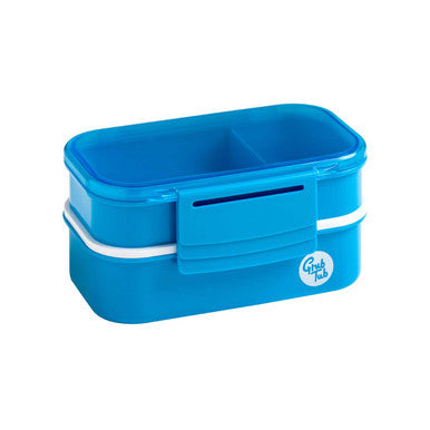 Blue 2 Tier Lunch Box | Grub Tub