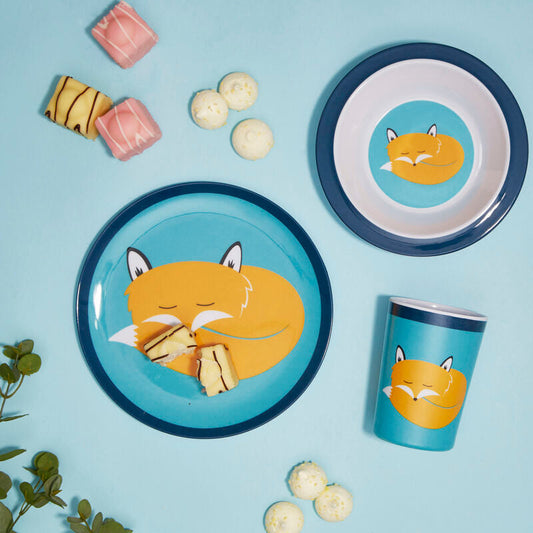 Mimo Kids Felix Fox Dinner Set