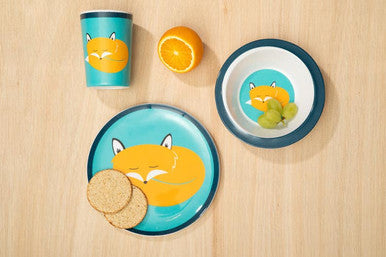 Mimo Kids Felix Fox Dinner Set