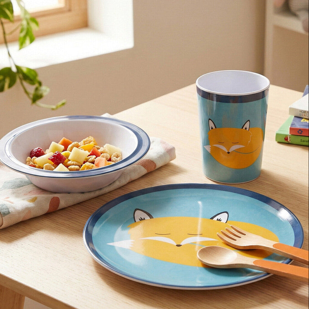 Kids Felix Fox Dinner Set | Mimo