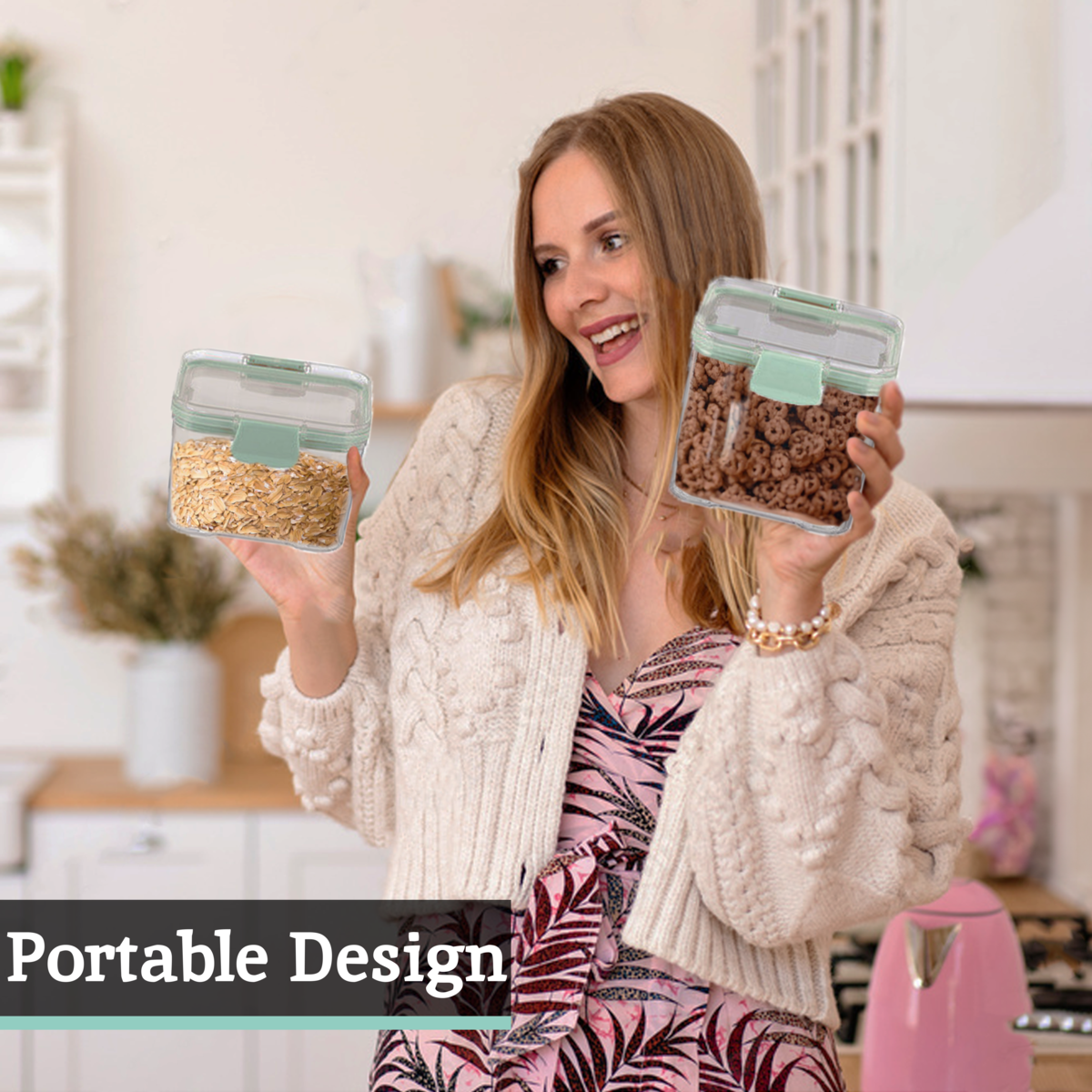 Grub Tub Set of 4 Food Storage Container