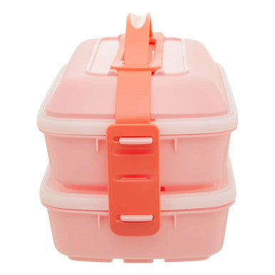 Grub Tub Pink Lunch Box With Cutlery