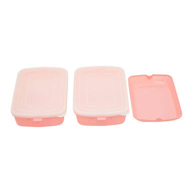 Grub Tub Pink Lunch Box With Cutlery