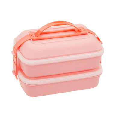 Grub Tub Pink Lunch Box With Cutlery
