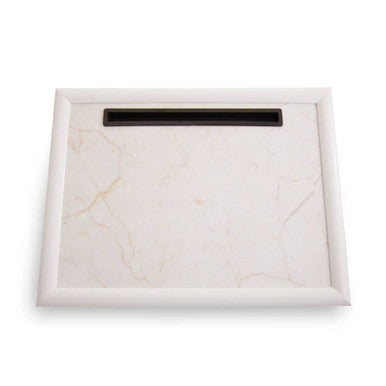 Portada Ecru Marble Lap Tray With Ipad Holder