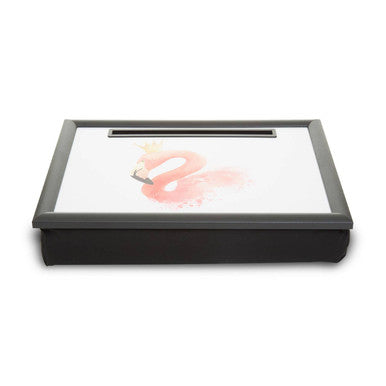 Portada Queen Flamingo Lap Tray With Ipad Holder