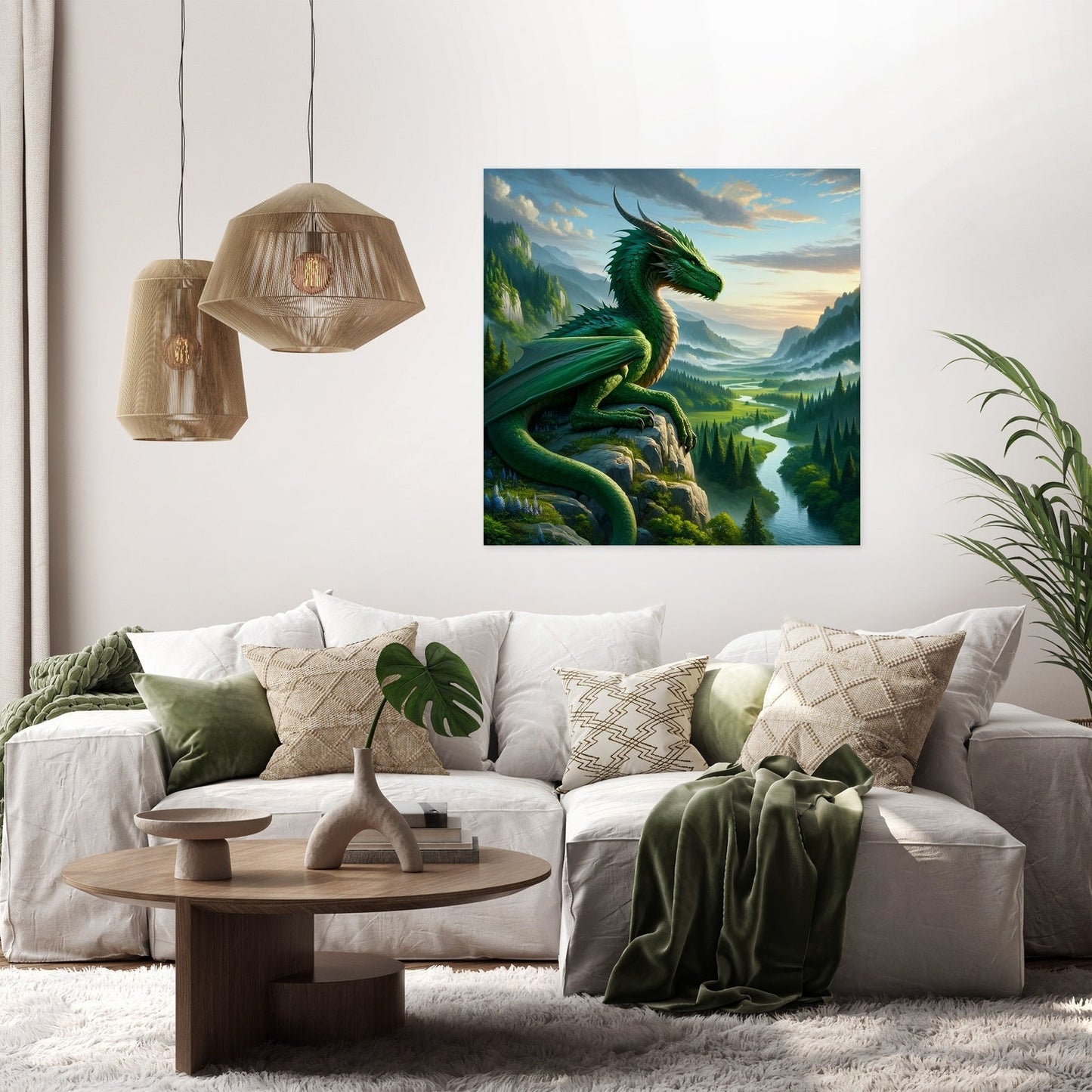 Guardian of the Valley Canvas