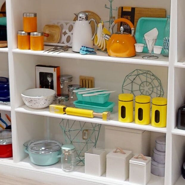 Retro Pastel Green Glass Jar- 1000ml