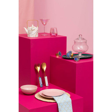 Olivia Clear Glass Small Candy Storage Jar