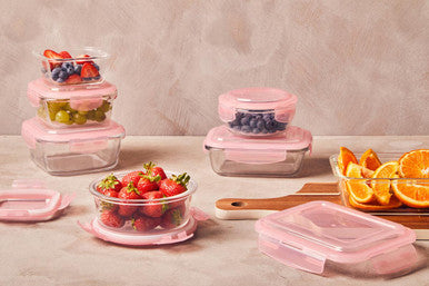 Freska 1040Ml Rectangular Glass Container