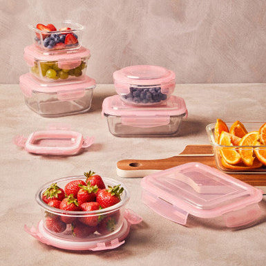 Freska 400Ml Round Glass Container