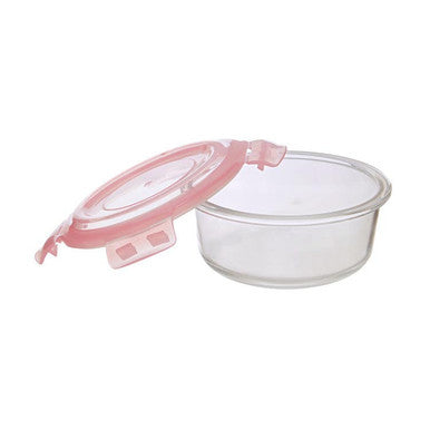 Freska 620Ml Round Glass Container