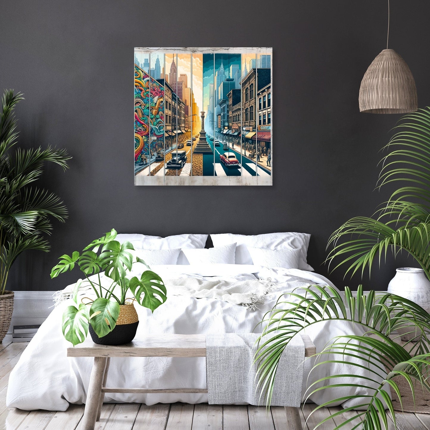 City Evolution Canvas