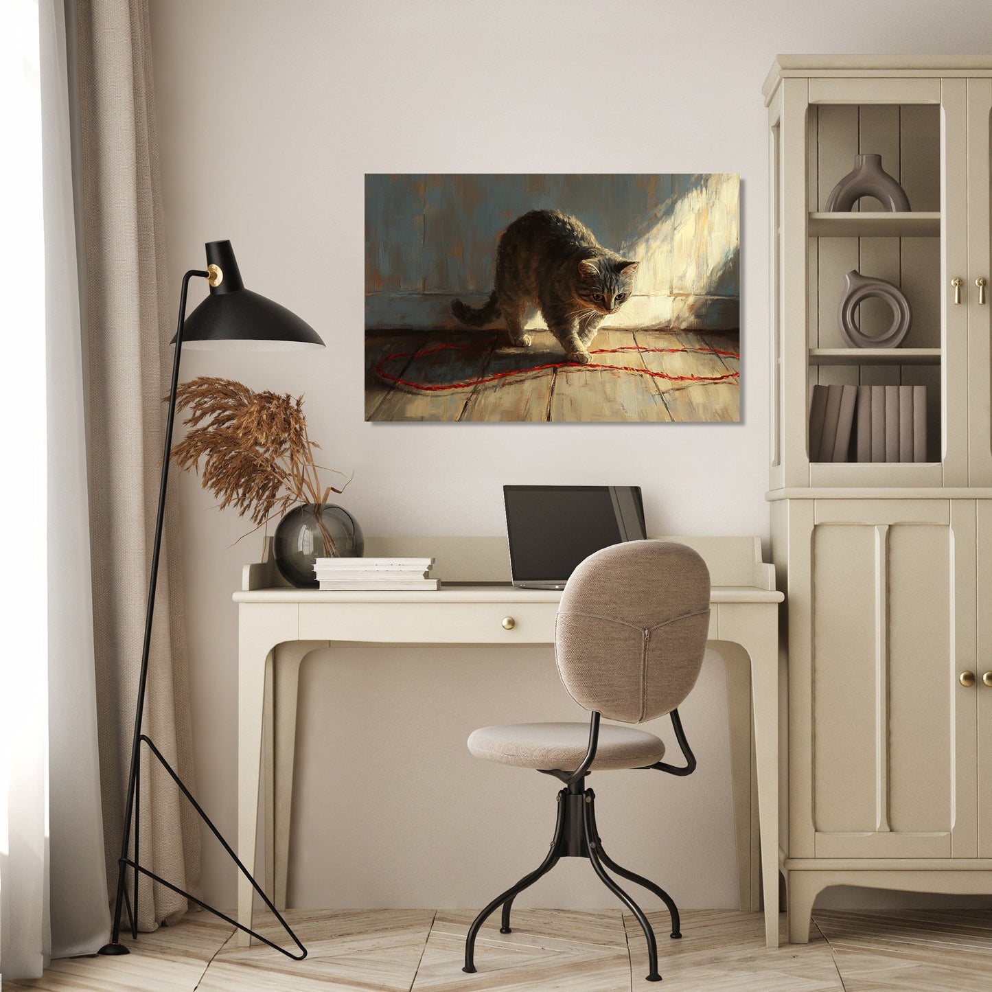 Playful Cat Canvas