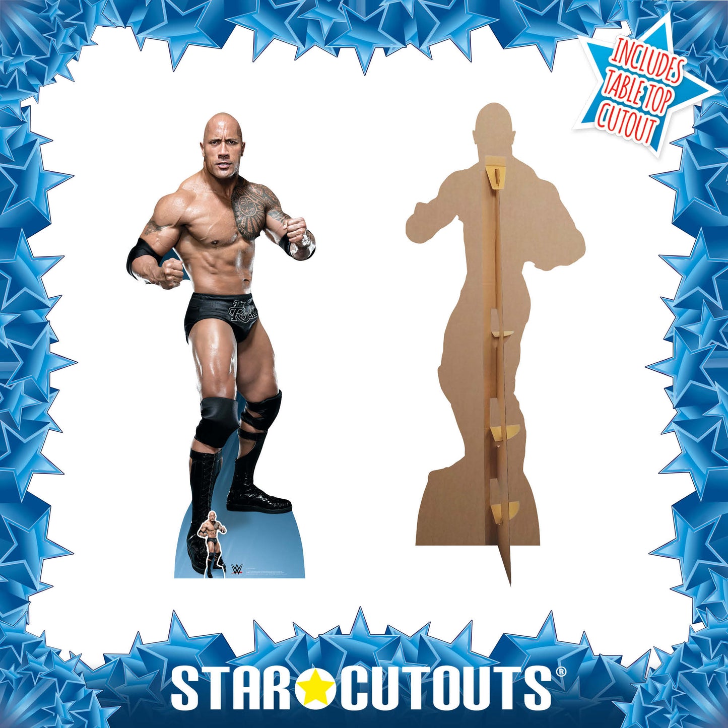 SC1239 The Rock Dwayne Johnson 'Just bring it' Cardboard Cut Out Height 195cm