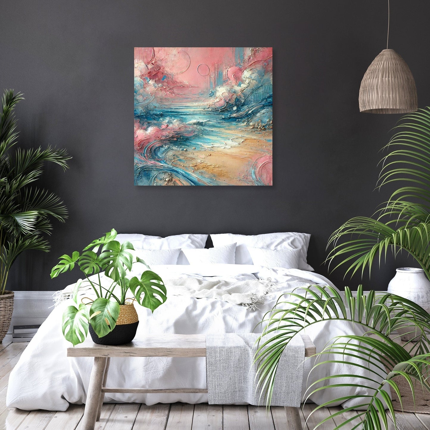 Serene Beach Dreams Canvas