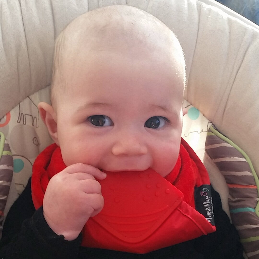 Mum 2 Mum Teething Bandana Wonder Bib - Navy Blue