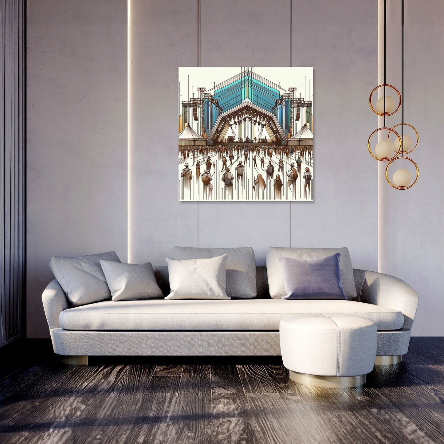 Modern Beats Canvas