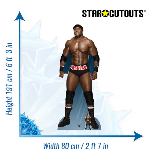 SC1249 WWE Bobby Lashley Cardboard Cut Out Height 190cm