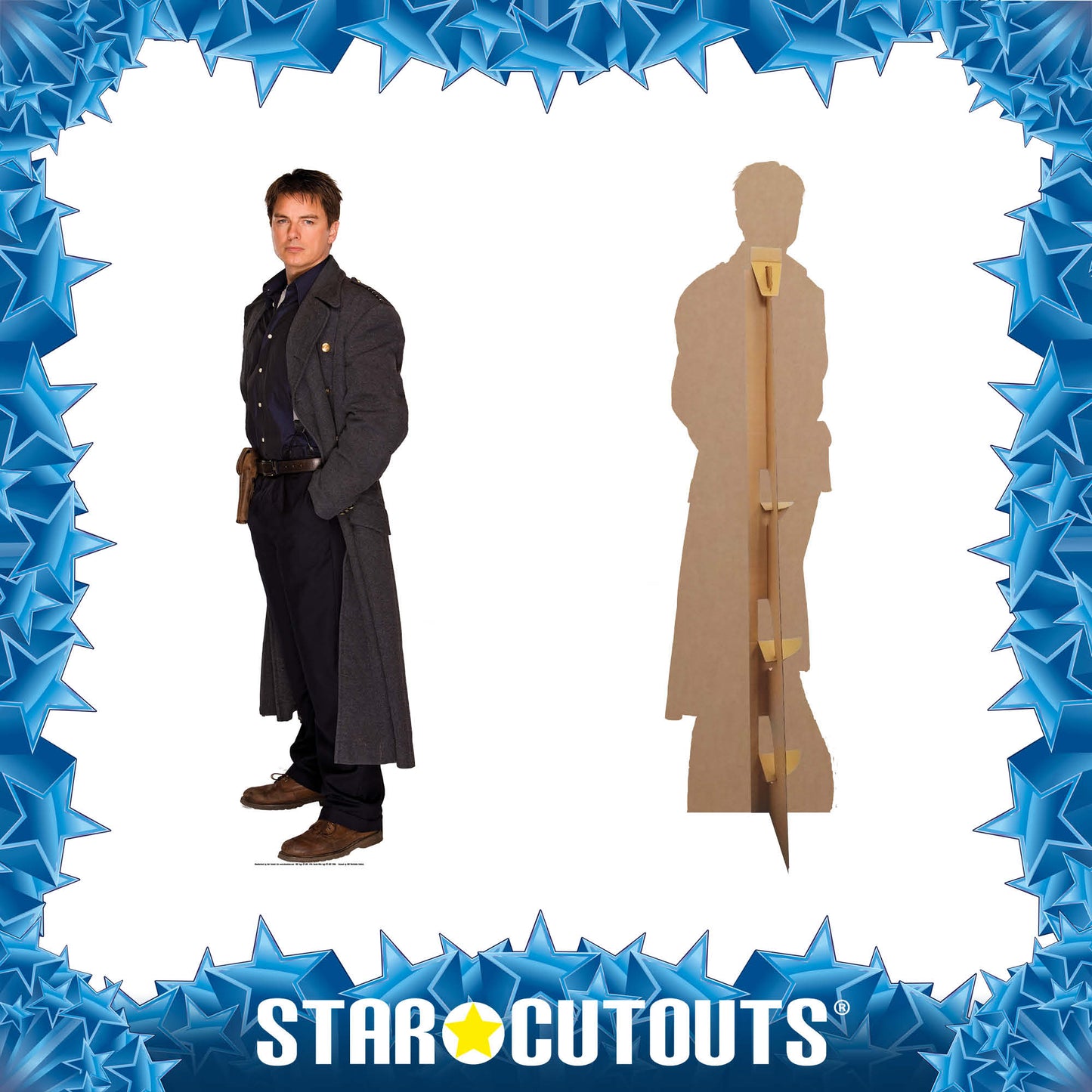 SC124 Captain Jack Harkness Cardboard Cut Out Height 182cm