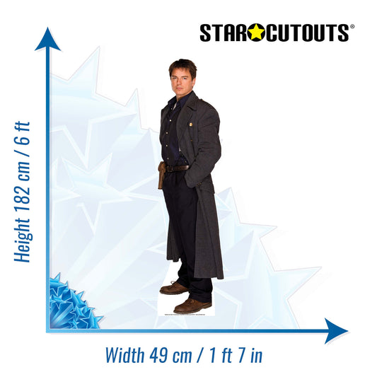 SC124 Captain Jack Harkness Cardboard Cut Out Height 182cm