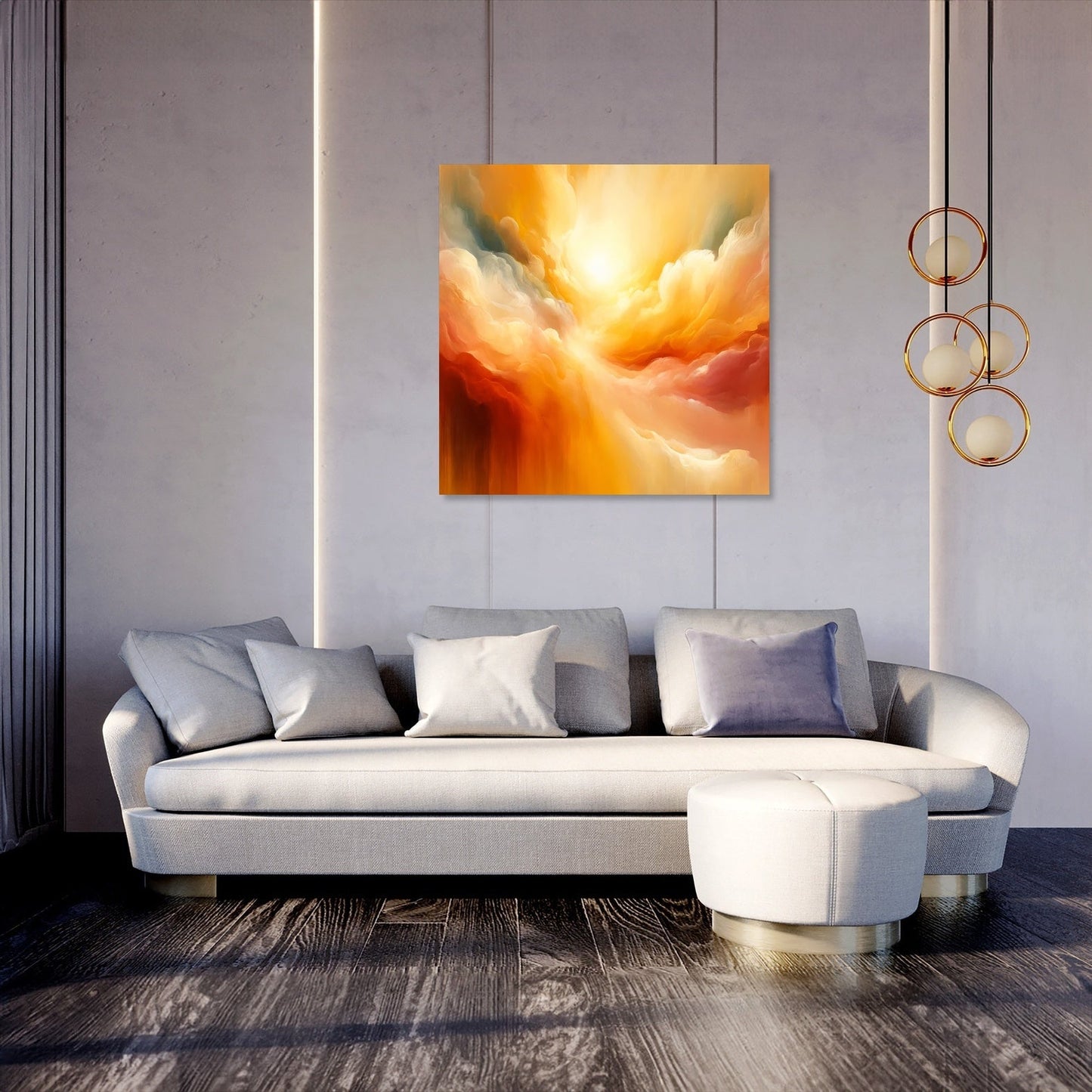Sunlit Embrace Canvas