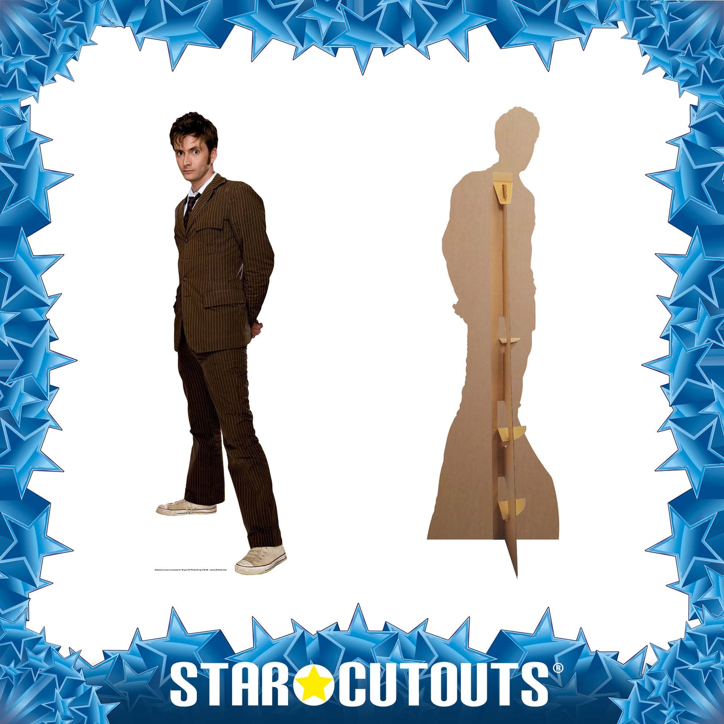 SC125 The Doctor Brown Suit David Tennant Cardboard Cut Out Height 185cm