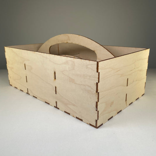 Seedbox with Handle - Flatpack Model Kit by Curious Rabbit ®