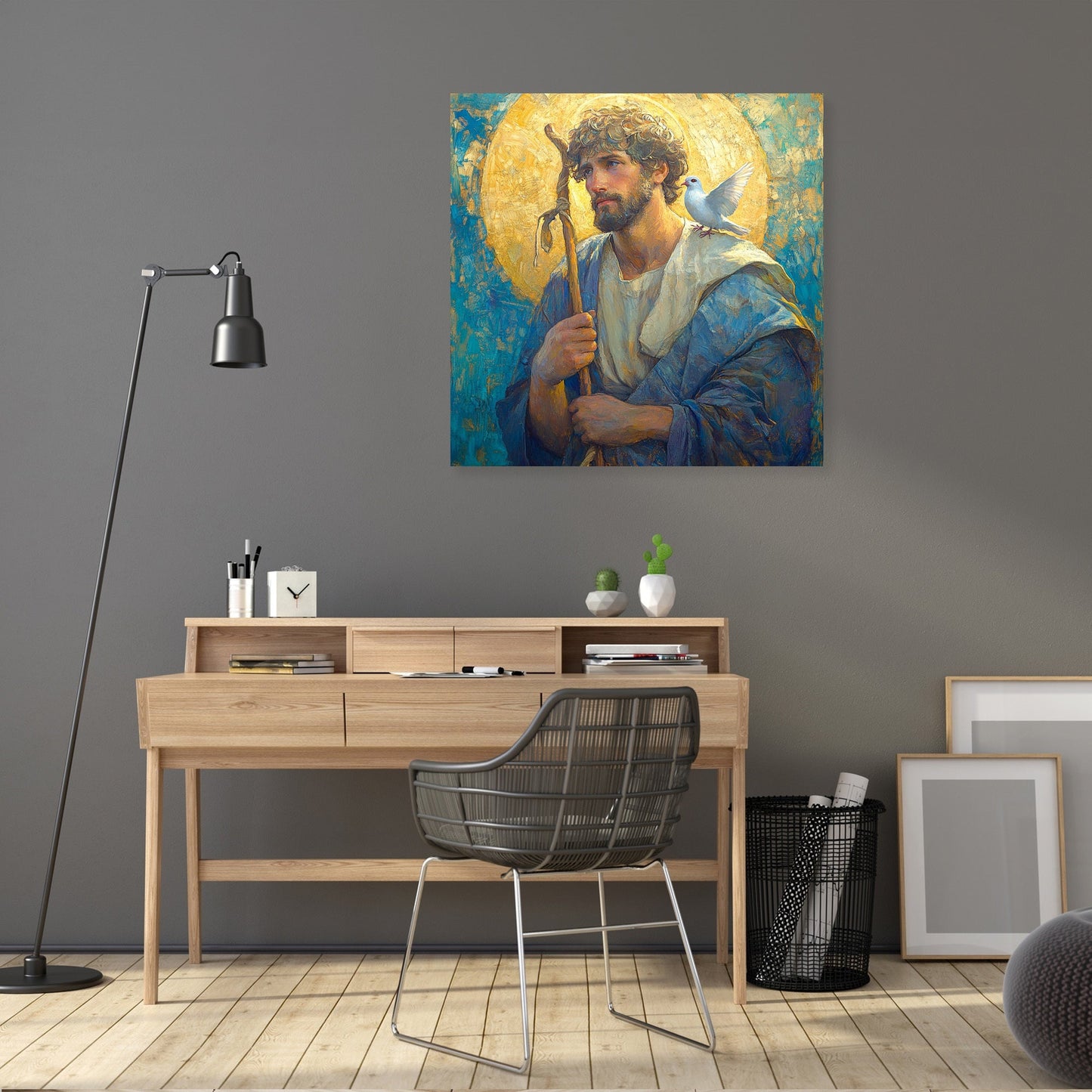 Saint David's Halo Canvas