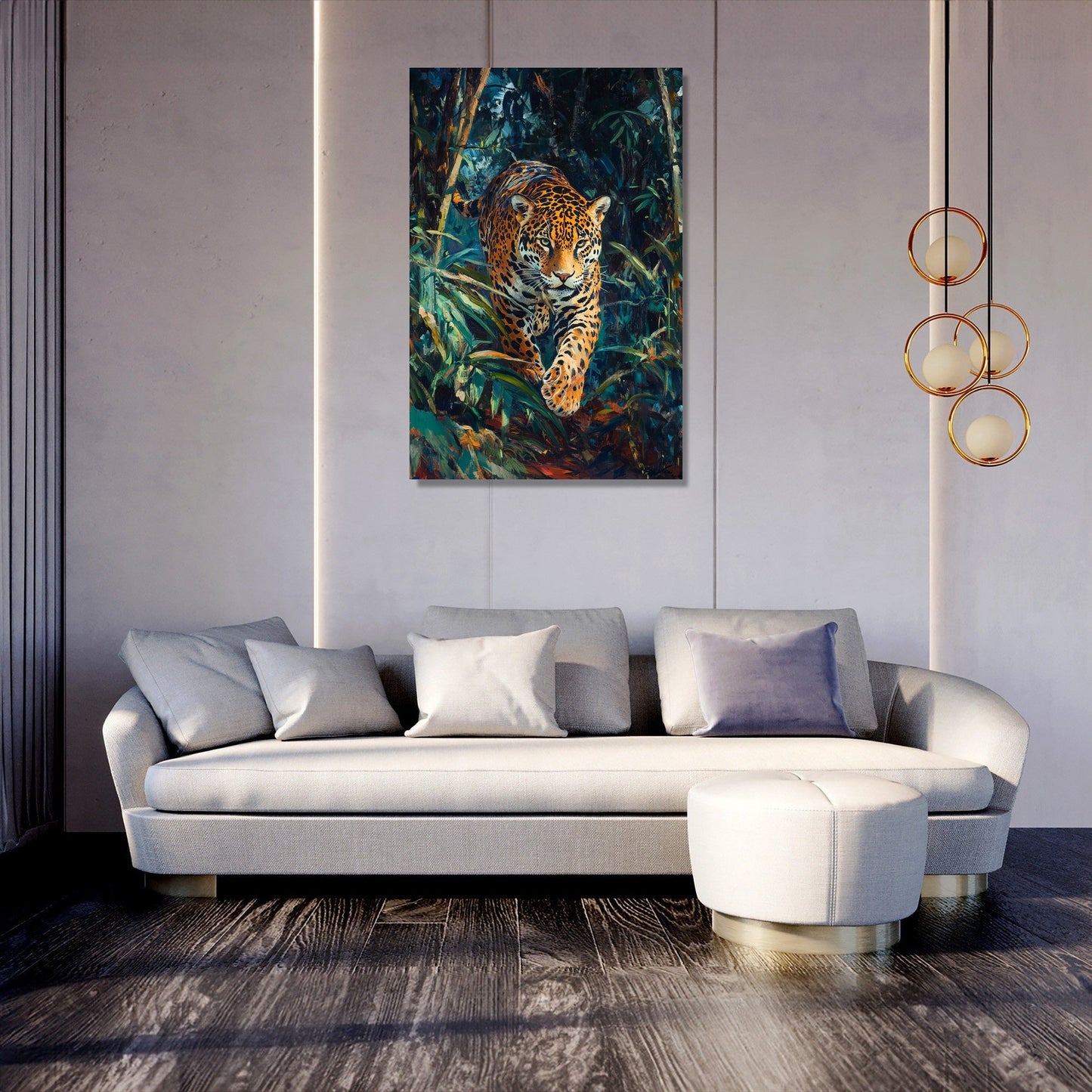 Jaguar's Shadow Canvas