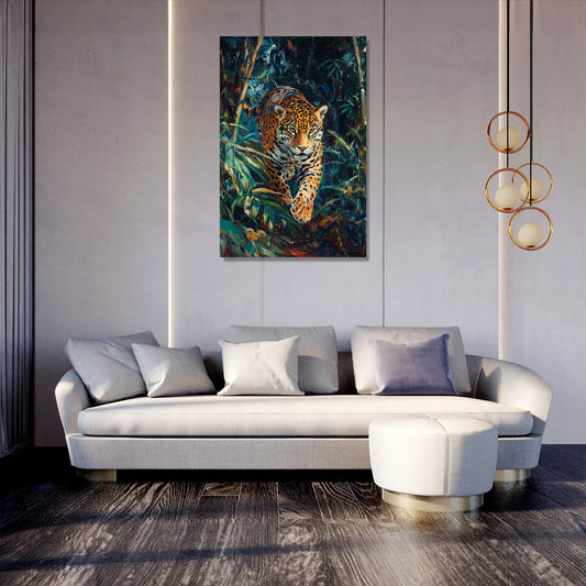 Jaguar's Shadow Canvas