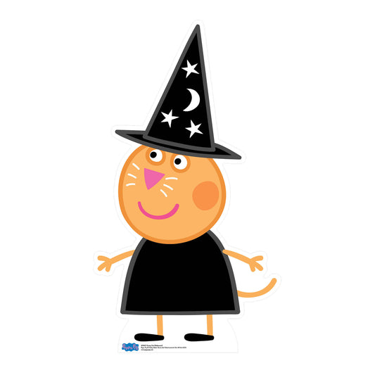 SC1277 Candy Cat (Peppa Pig Halloween) Cardboard Cut Out Height 94cm