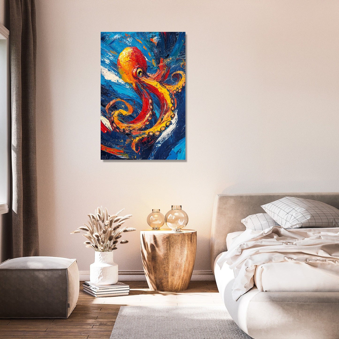 Octopus Symphony Canvas