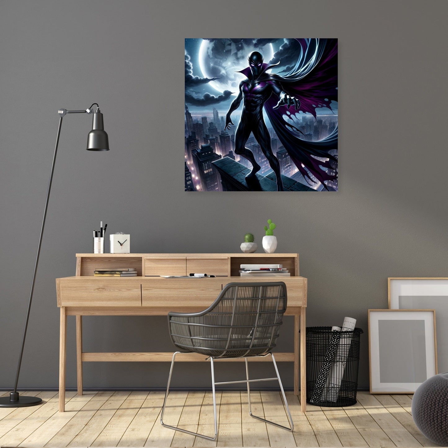 Shadow Vortex Canvas