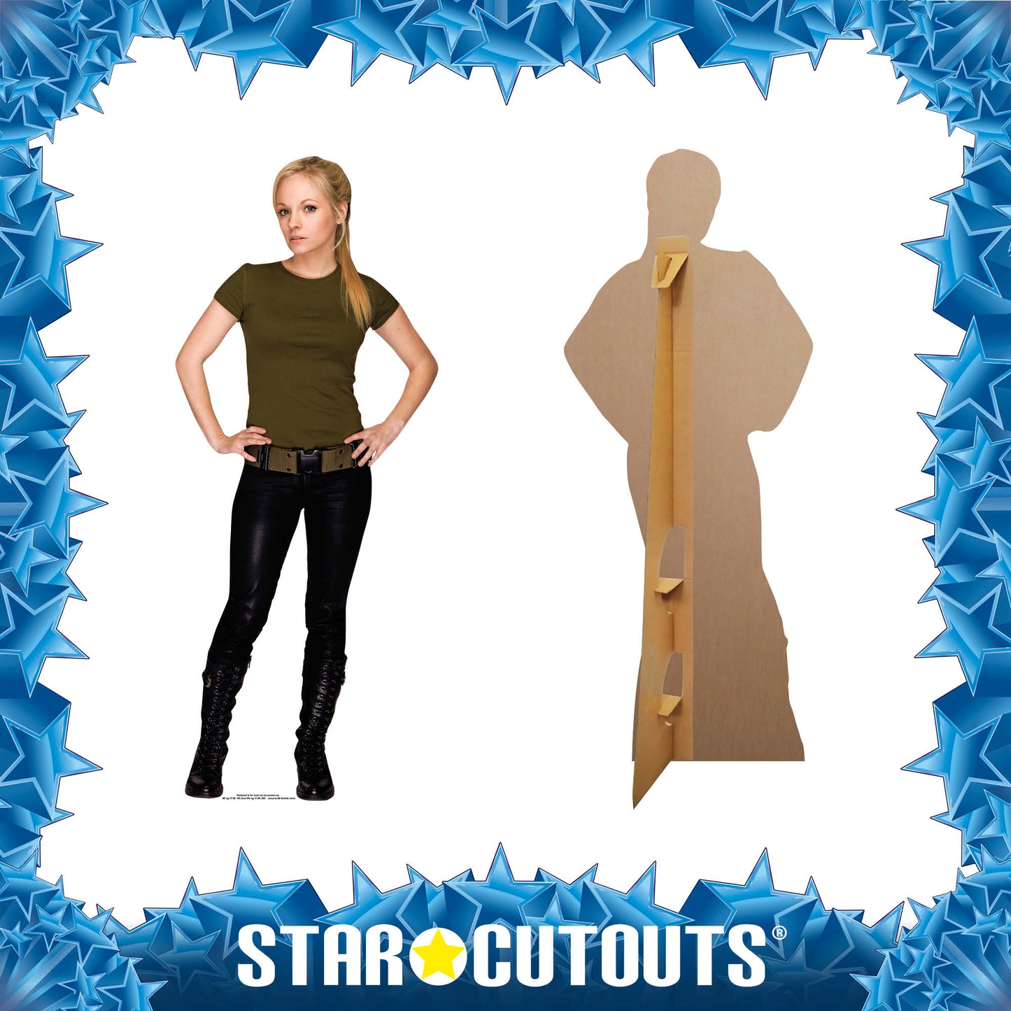 SC128 Jenny The Doctors Daughter Cardboard Cut Out Height 159cm
